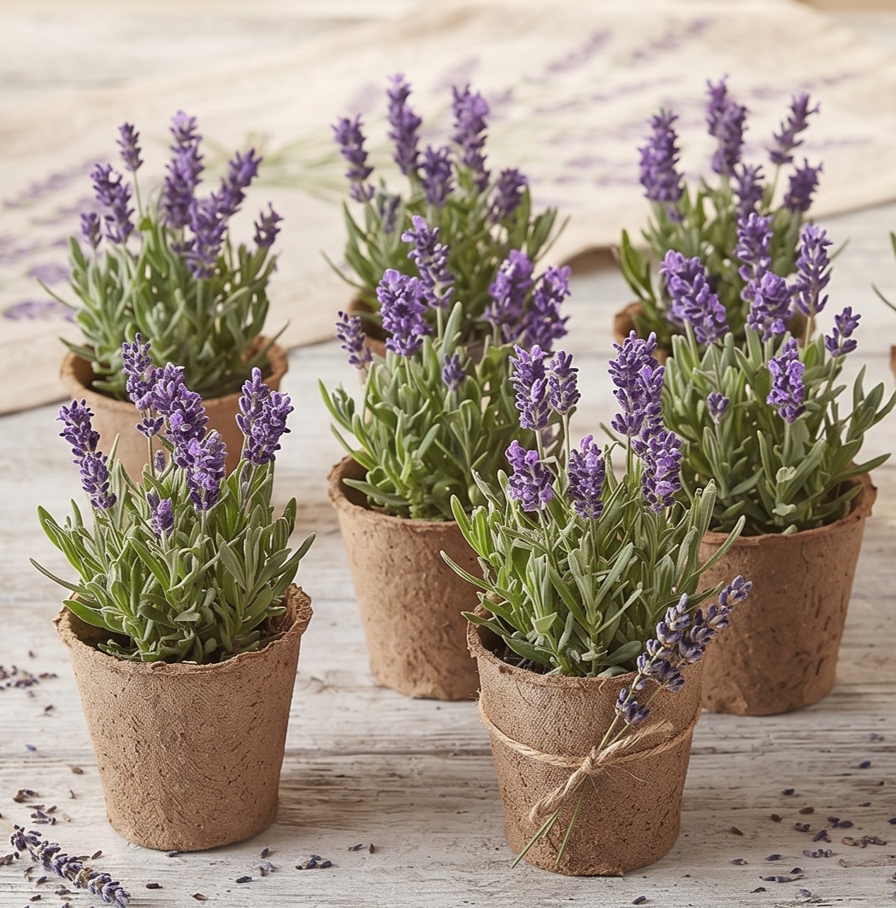 Lavender Plant Favors